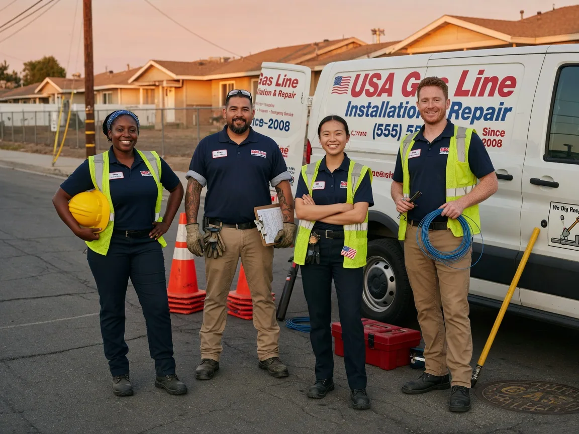 Gas Line Installation company in Edwardsburg, MI